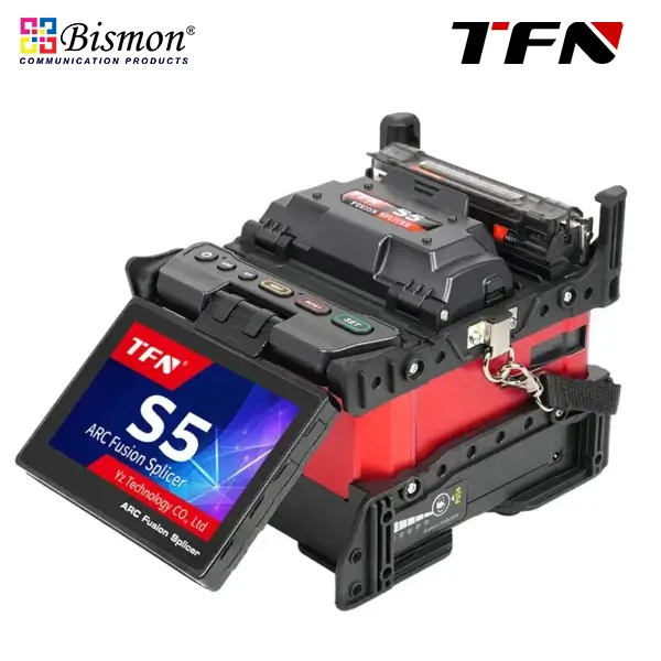 S5 fusion splicer Core alignment 6 Motor LCD 5.0inch for Trunk cable